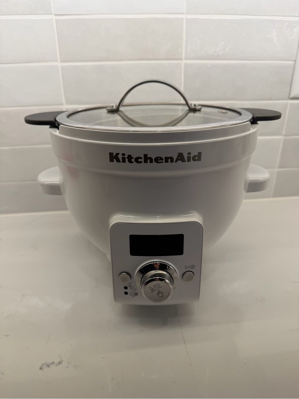 KitchenAid White Electric precision heat mixing bowl